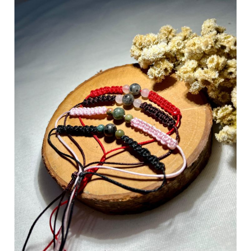 GELANG BATU ALAM ASLI / STONE GEMSTONE BRACELET