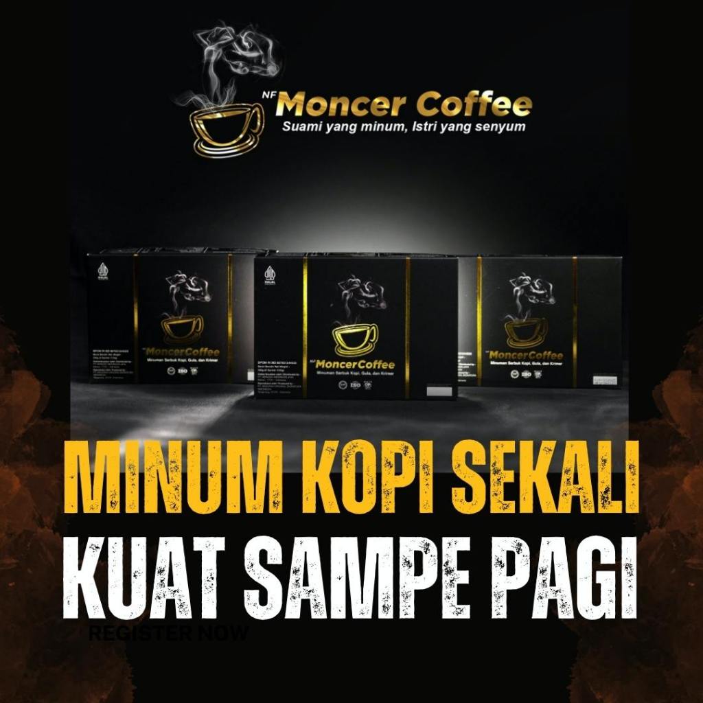 

Moceerr Coffee Original | Kopi Stamina Pria Kuat Aman Tahan Lama Alami Herbal BPOM Halal Di Konsumsi