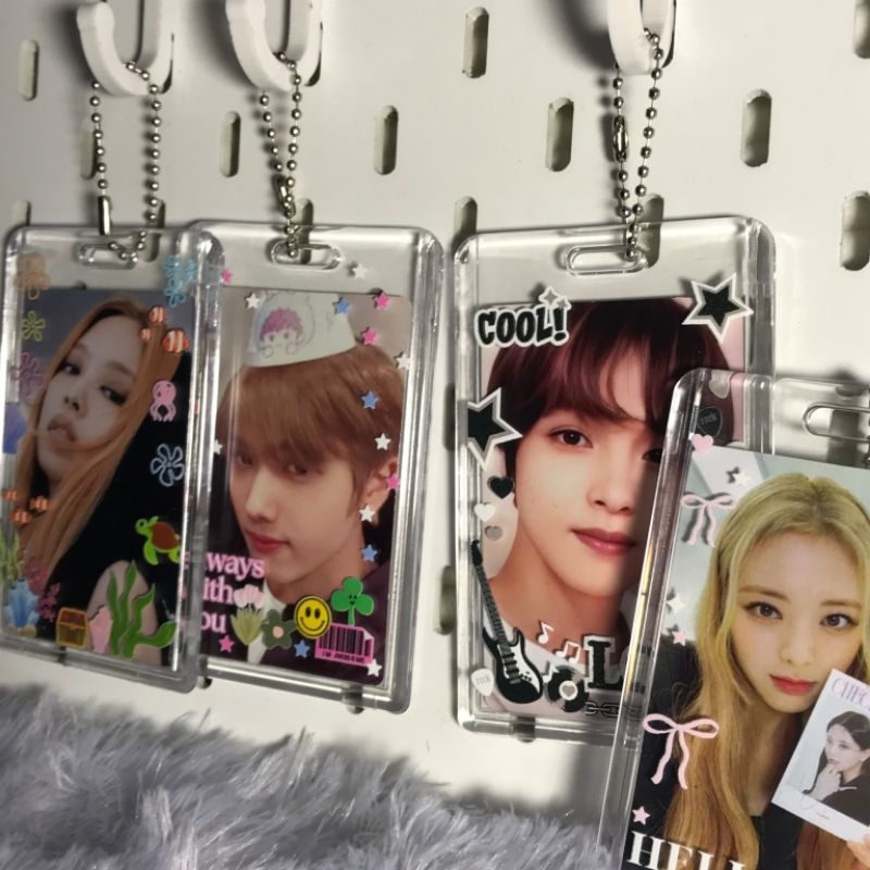 

Cahol acrylic transparan-photocard holder/holder id card acrylic Akrilik photocard holder