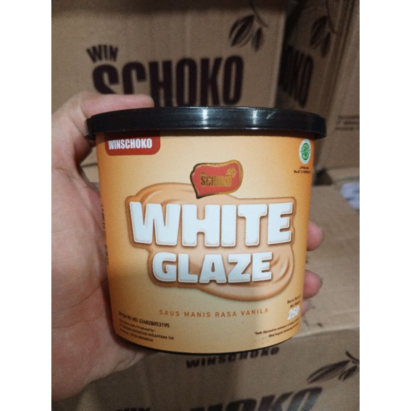 

Schoko White Glaze - 250 gr / Filling & Spread/ Selai / Olesan