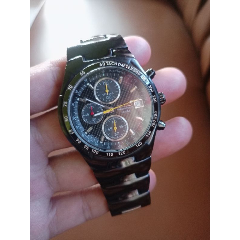 Jam Tangan Seiko Chronograph 815007 Second Like New
