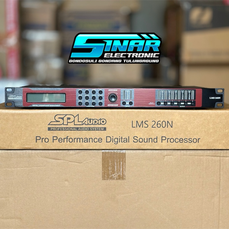 DLMS SPL Audio LMS 260N Digital Sound Processor Original
