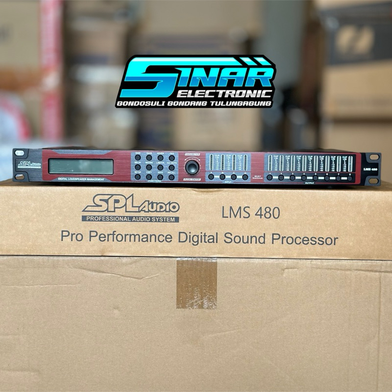 DLMS SPL Audio LMS 480 Digital Sound Processor Original