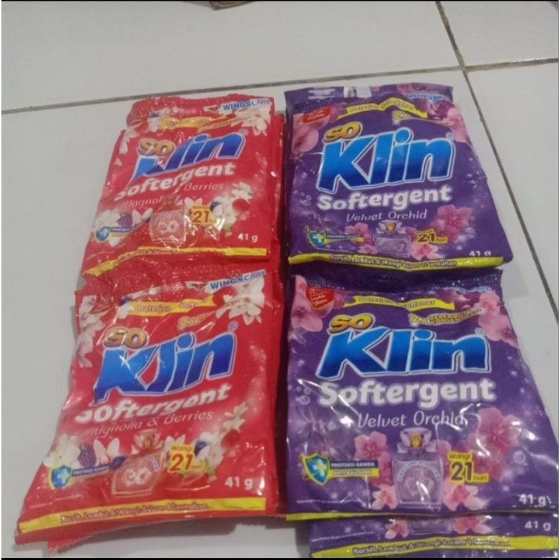 so Klin bubuk renteng 1000an ( 12 sachet )