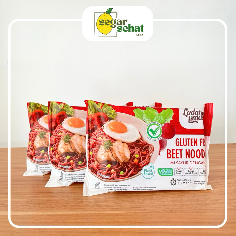 

MIE GORENG BEET GLUTEN GREE - LADANG LIMA