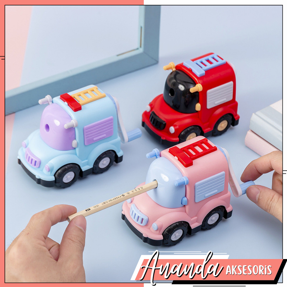 

Serutan Rautan Meja/ Putar/ Duduk Fancy Mobil Fire Truck Car