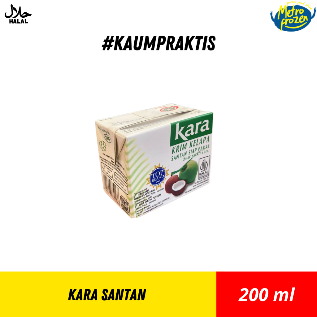 

KARA Santan Siap Pakai 200ml //santan kara instan Banjarmasin