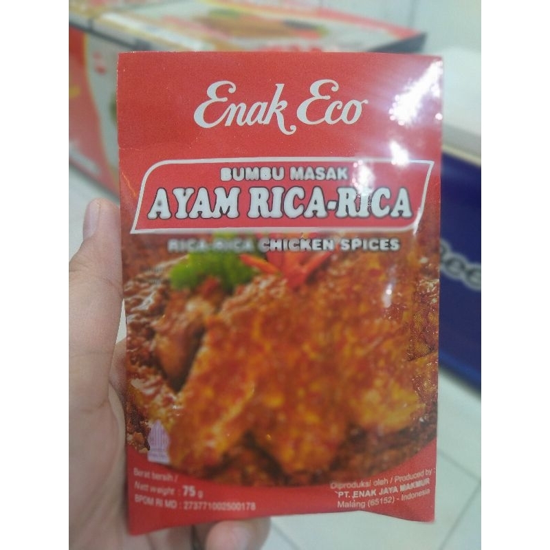 

bumbu ayam rica rica enak eco 75gr