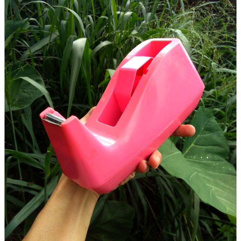 

Tape Dispenser Selotip Sedang Preloved Bekas