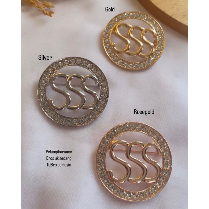 Bros SSS SiSeSa Bulat Mata Elegan | Bros Hijab Baju Bahu