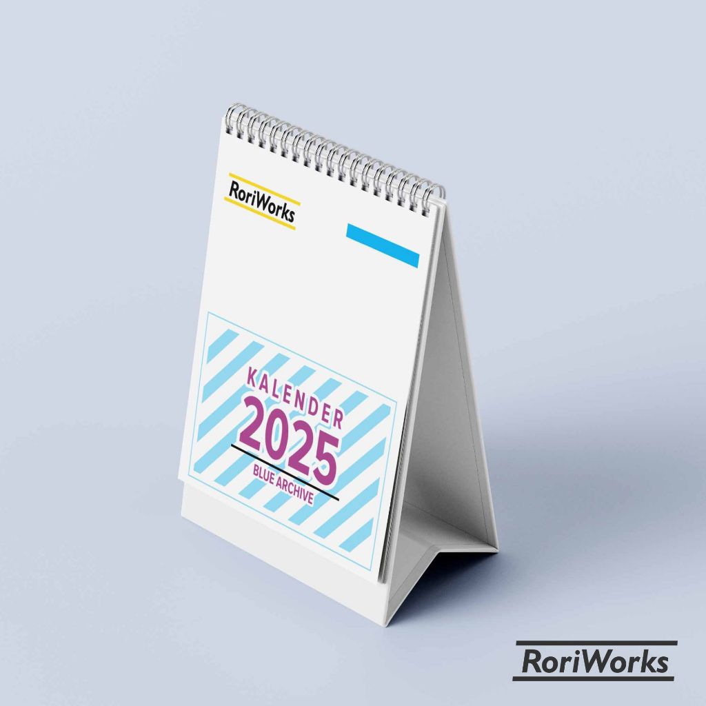 

Kalender Meja Mini 2025 - Blue Archive