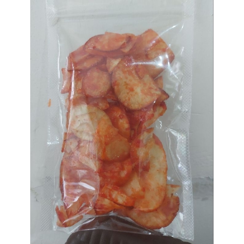 

Keripik singkong pedas