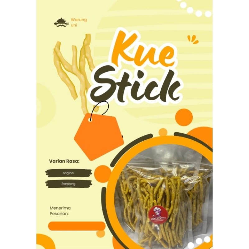 

KUE STICK RASA BALADO HIJAU 1KG