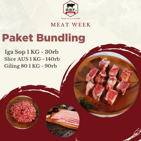 

Daging Giling 80.20 Daging Sapi Giling Minced Beef Ground Beef Daging Cincang Less Fat