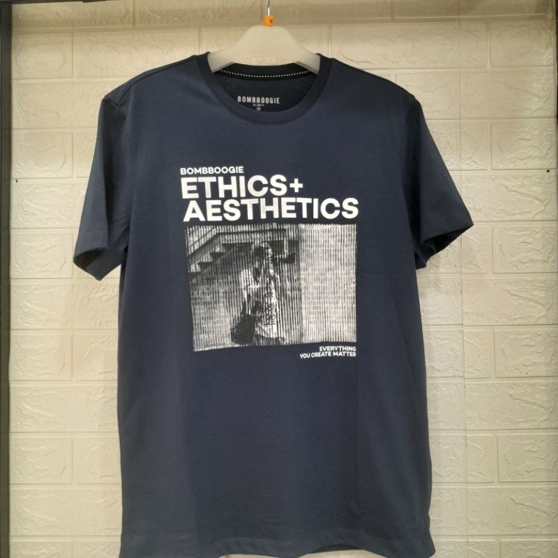 t-Shirt bombboogie original Slimfit blue