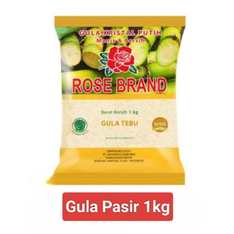 

Gula Pasir Rose brand 1kg