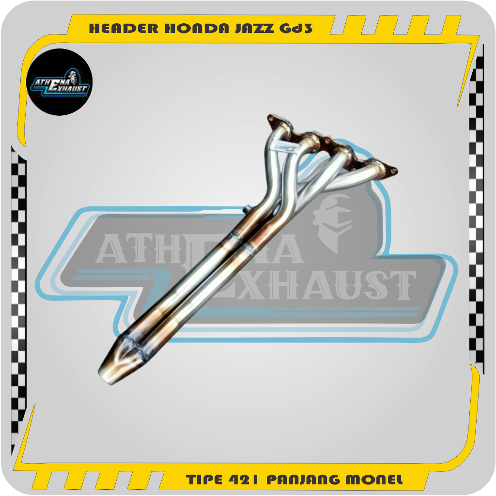 HEADER HONDA CITY GD8 JAZZ GD3 421 PANJANG