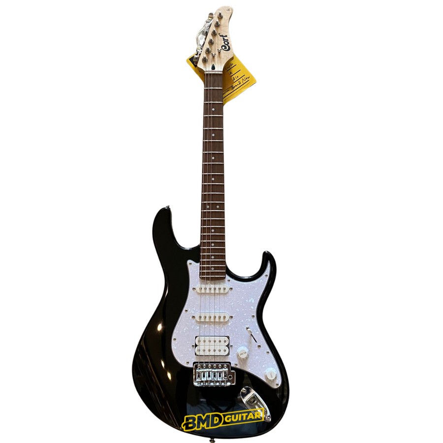 Gitar Elektrik Cort G-115 S-Style Black
