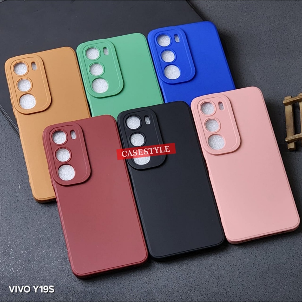 Case Vivo Y19S Case Pro Camera Protect Macaron Warna Casing Vivo Y19S Vivo Y19S Pro - Casestyle