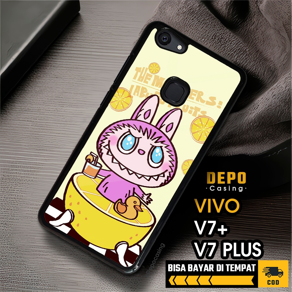 Case Vivo V7 + V7 Plus Casing Vivo V7 + V7 Plus Casing Depo Casing [LBBU] Case Glossy Case Aesthetic
