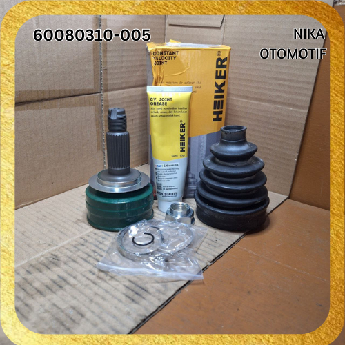 CV JOINT OUT AS RODA luar DEPAN HONDA JAZZ GD3 OLD NEW CITY GD8 BRIO OLD 13-18 MERK HEIKER ORI  |  J