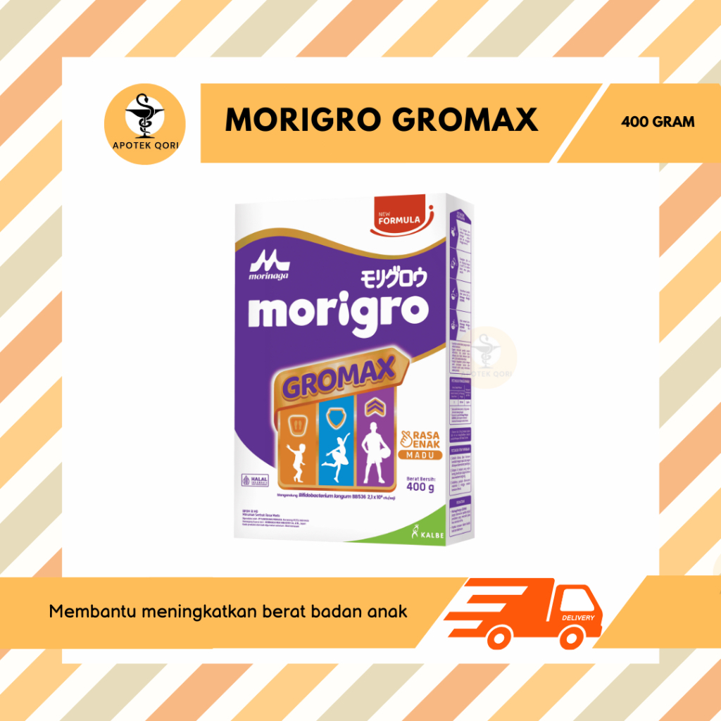 

MORIGRO GROMAX RASA VANILA 400 GRAM/MENINGKATKAN BERAT BADAN ANAK