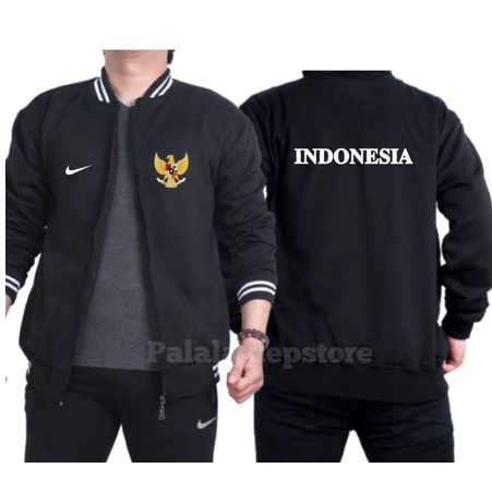 Jaket Bomber Timnas Indonesia Custom Sablon | | Jaket Baseball Logo Timnas Indonesia | Jaket Varsity