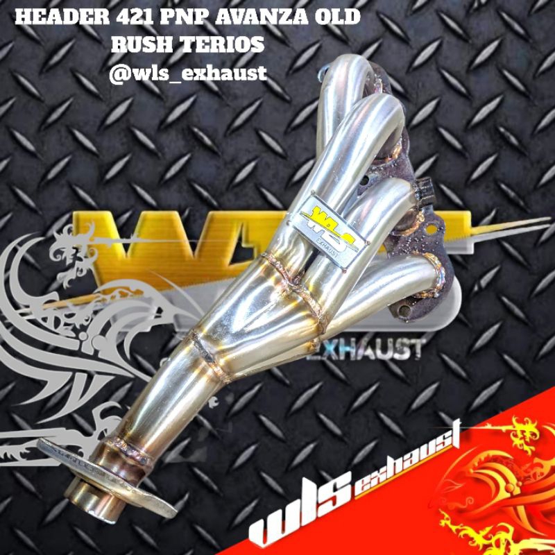KNALPOT MOBIL HEADER 421 PNP AVANZA OLD RUSH TERIOS PNP WLS EXHAUST