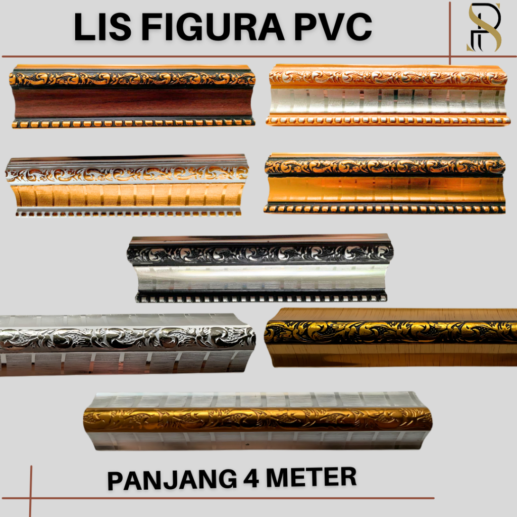 Lis Figura / Lis Pigura Plafon / List Figura / Lis Figura Plafon pvc / Lis Bingkai / Lis Siku Figura