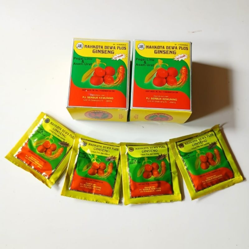 SERBUK MAHKOTA DEWA PLUS GINSENG SERBUK ORIGINAL