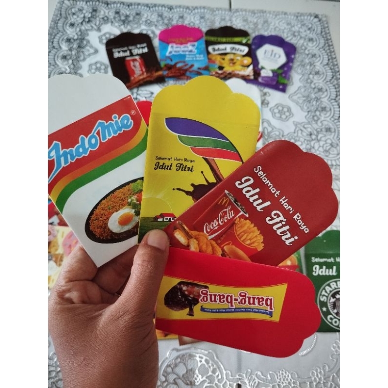 

AMPLOP LEBARAN UK.MEDIUM 7*12 Motif Snack