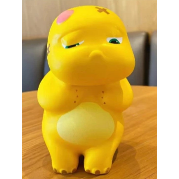 Dino Kuning / Nailong Squishy x Miniso, Nailong Squishy Bonyok