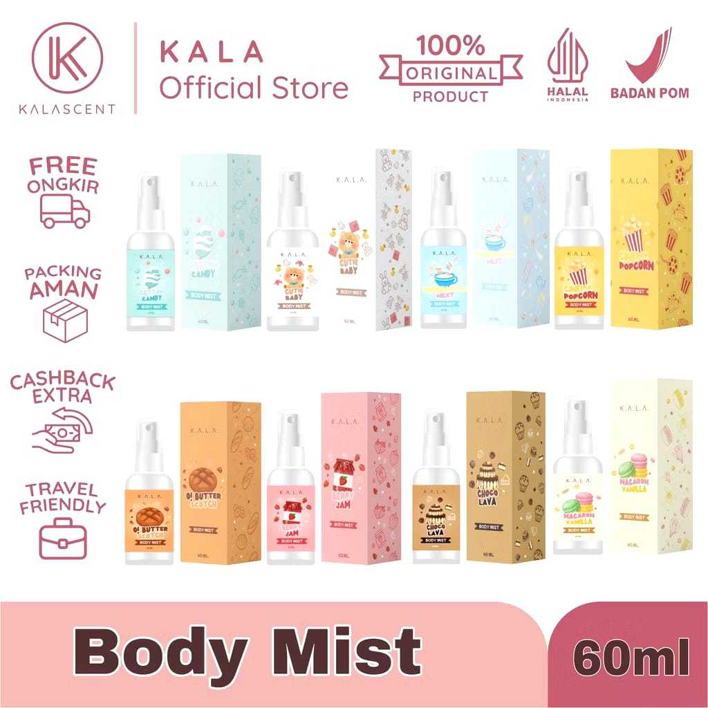 BODYMIST KALA | PARFUM K.A.L.A 60ML