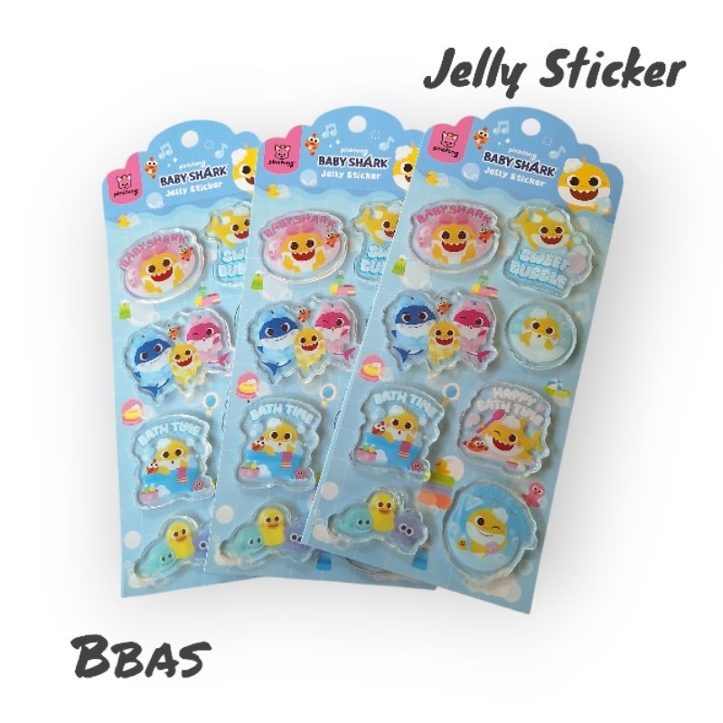 

Baby Shark Jelly Sticker / Adinata / Stiker