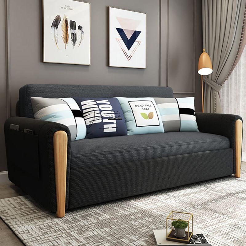 Sofabed kasur tarik kayu jati