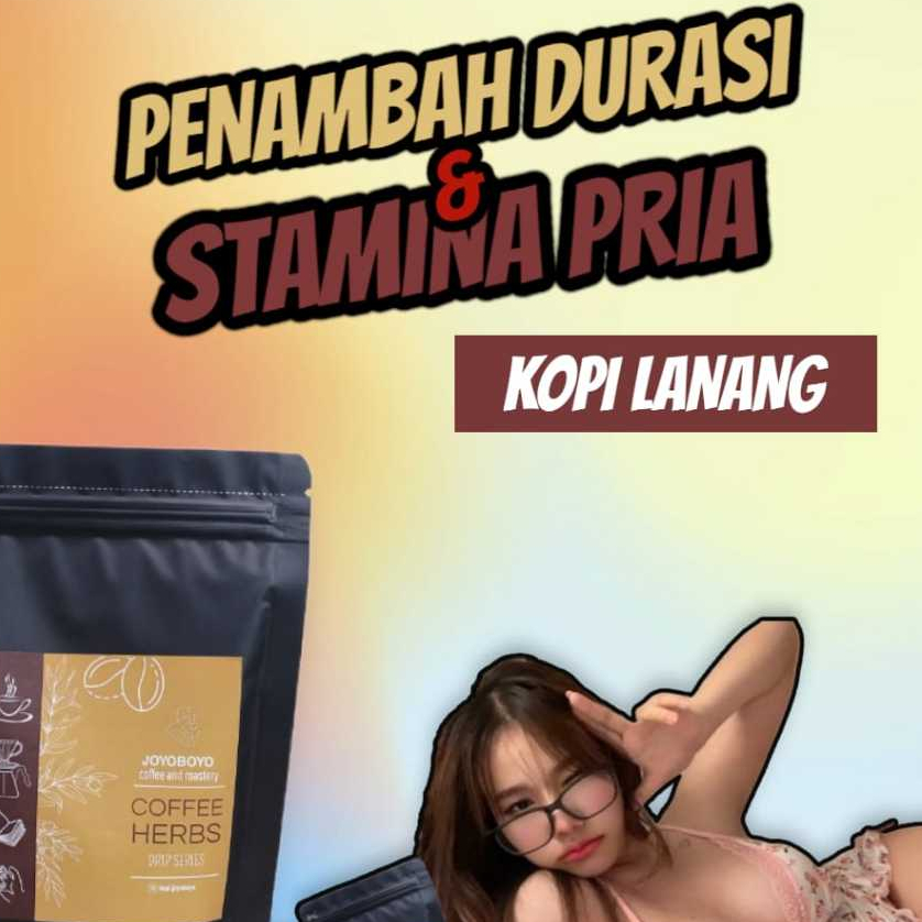 KOPI HERBAL JOYOBOYO KOPI UNTUK PRIA DEWASA KUAT DAN TAHAN LAMA MEMPERBAIKI GAIRAH SEKS ISI 150