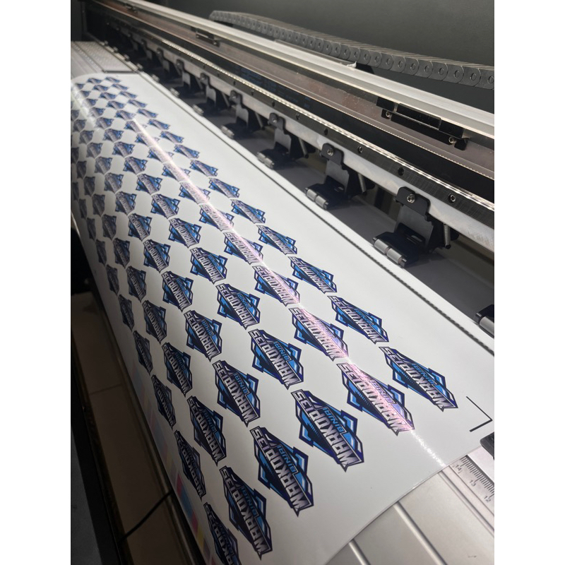 

Costum Print & Cutting stiker suka suka/ Stiker tahan air/ stiker racing/ costum stiker tim