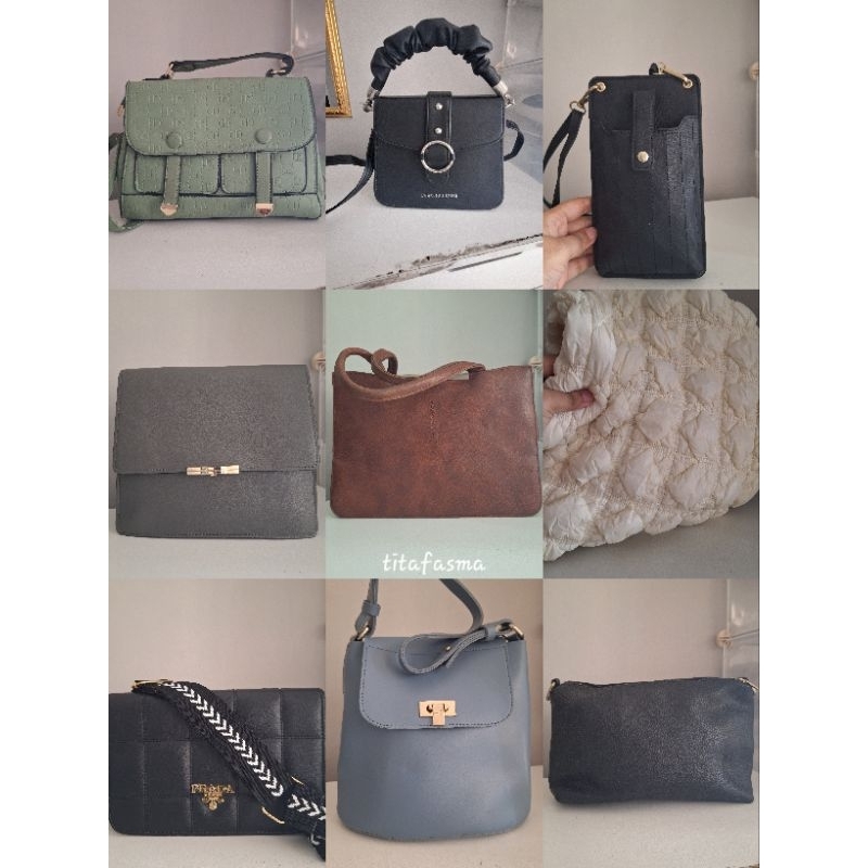 Tas Dompet Tas Hp Tas sling Tas bahu Tas selempang Ransel colorful fox wanita preloved