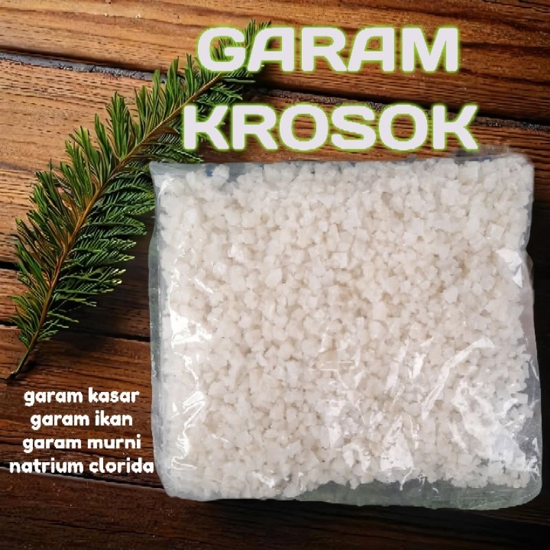 Garam KrosoK /Garam Kasar/natrium chlorida/nacl/garam ikan/garam kiloan