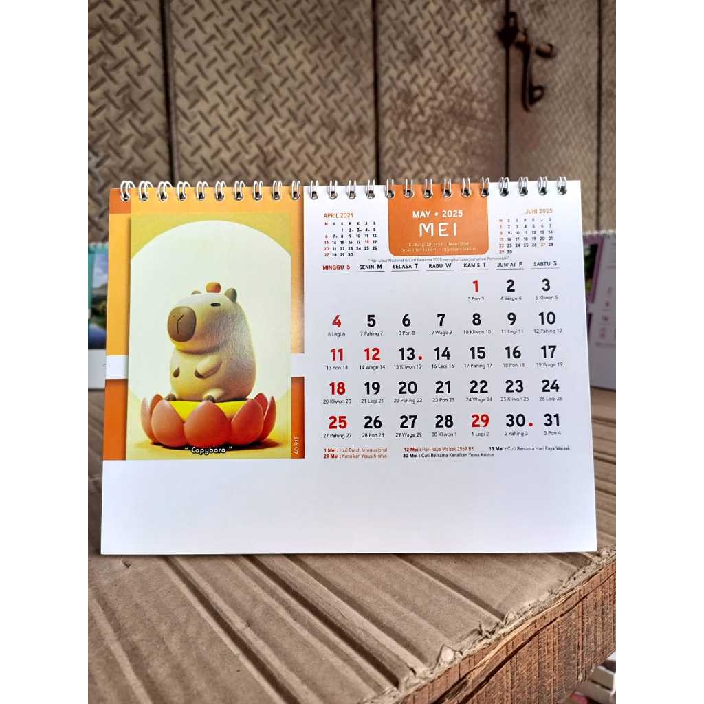 

KALENDER MEJA / KALENDER DUDUK TAHUN 2025 GAMBAR MASJID DUNIA