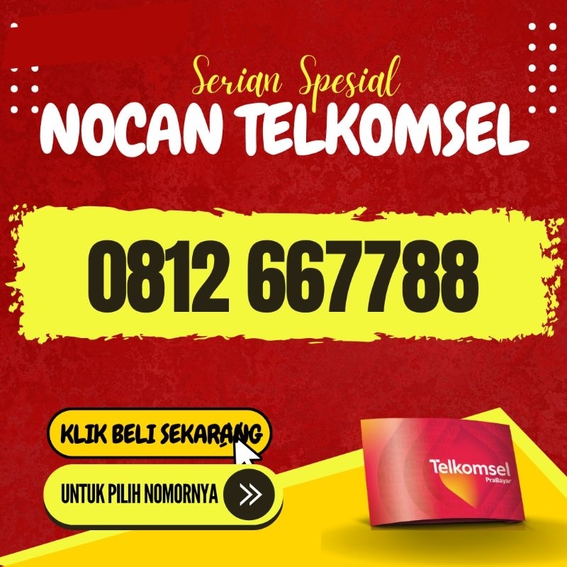 Nomor Cantik Simpati Telkomsel Serian 10 Digit 667788 Telkomsell Cantik No Cantik Telkomsel Simpati 