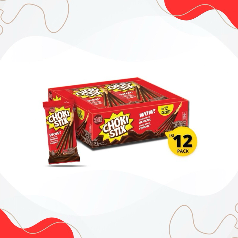 

Choki Stix / Stik Cokelat / 1 Box 12 pcs