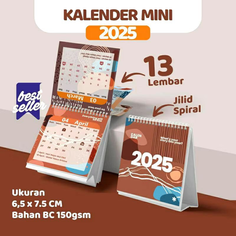 

Kalender Mini 2024 FREE GIFT Bonus Akhir Awal Tahun Souvenir Kalender Meja Aesthetic Calendar