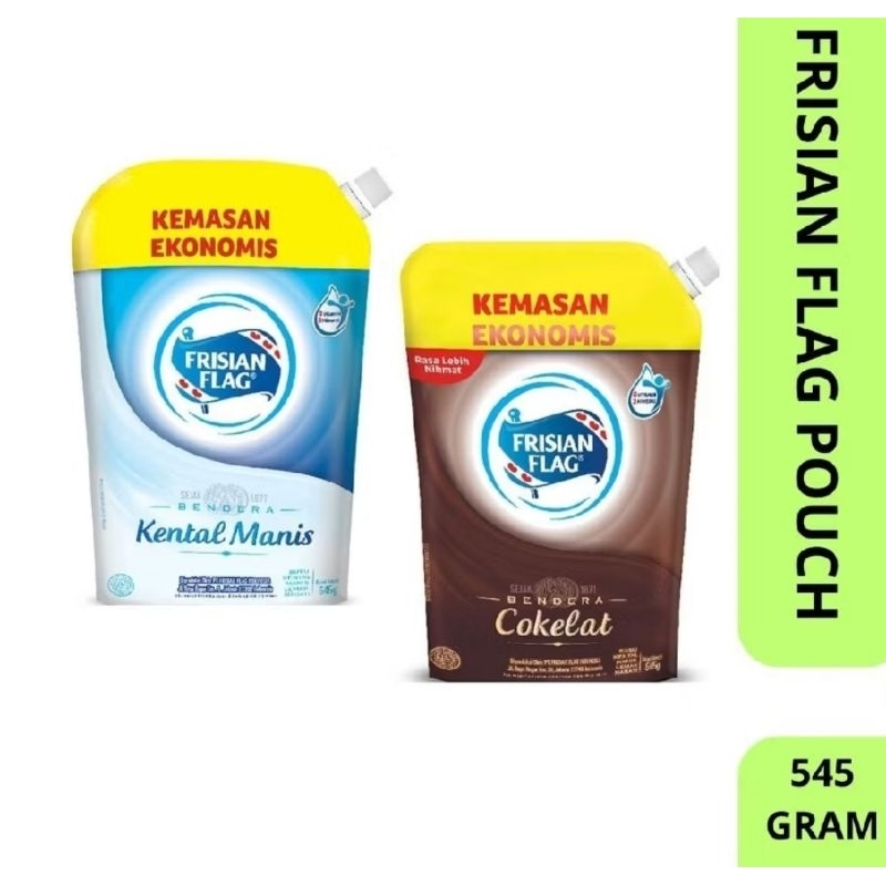 

Frisian Flag Bendera Kental Manis dan Coklat pouch 545gr