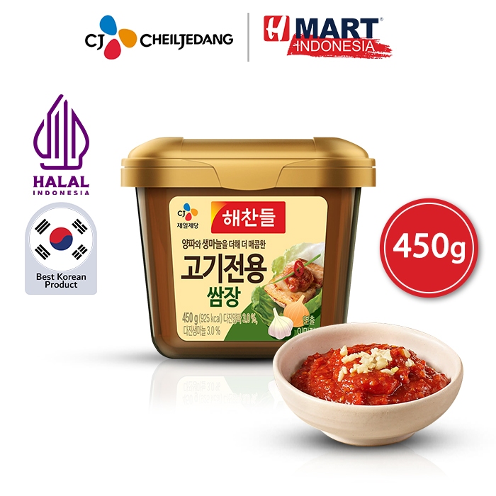 

CJ Haechandle Saus Ssamjang - Pasta Kedelai Fermentasi Korea 450g