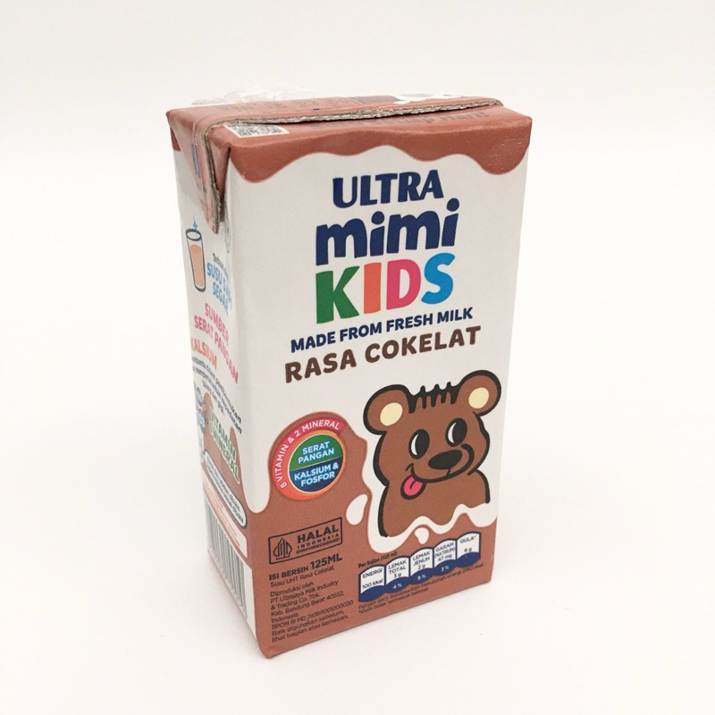 

Susu Ultra Mimi Kids Cokelat 125ml