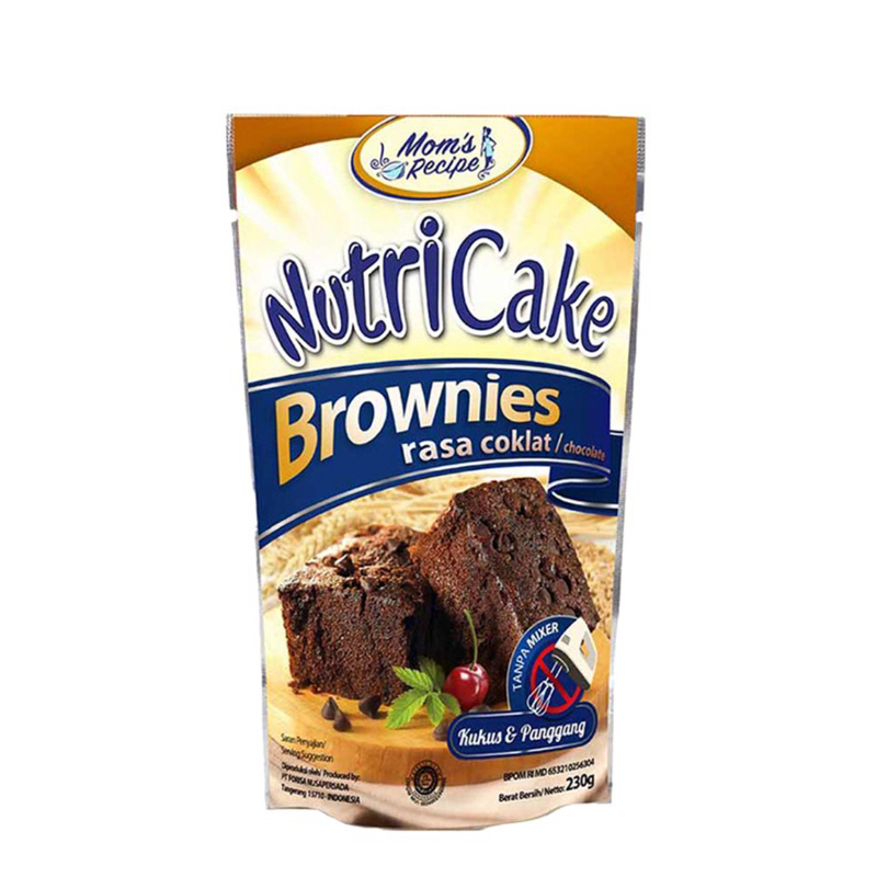 

Nutricake Brownies Rasa Coklat 230gr