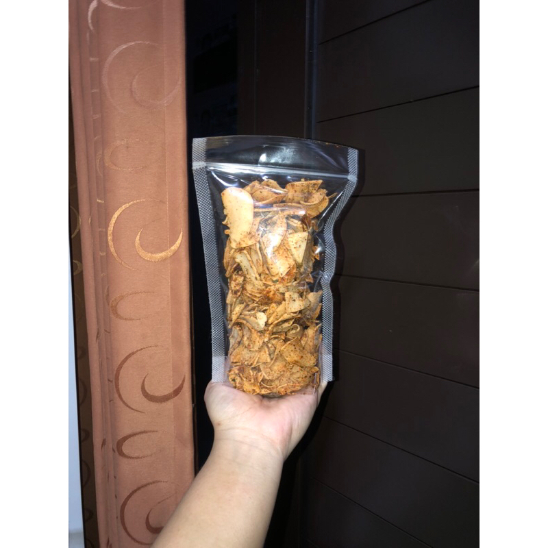 

Kripik Basreng renyah (130gr)