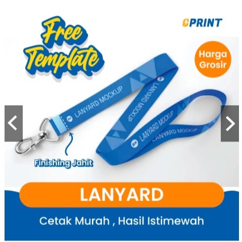 

Lanyard Custom Tali ID Card Cetak 2 Sisi Bahan Tissue Premium Uk 2cm Pre-order 7 Hari