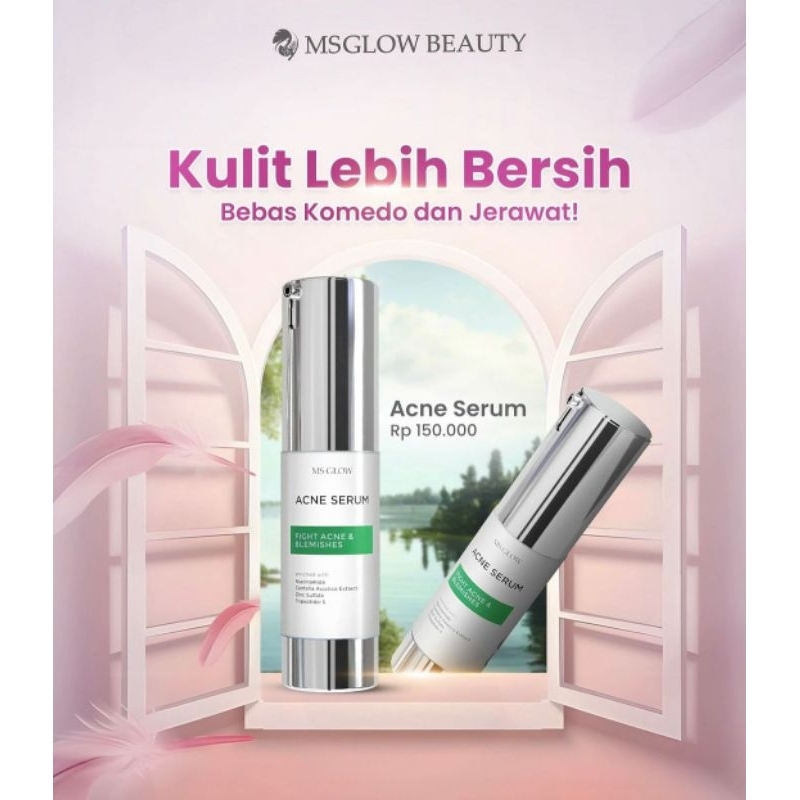Acne serum Ms Glow (Kemasan Terbaru)